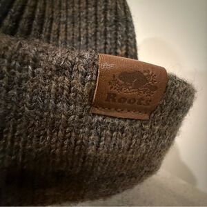 ROOTS Knit Cuffed Beanie Hat